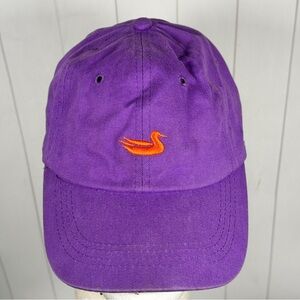 Southern Marsh Purple Cotton Baseball Cap Dad Hat Preppy College Summer Casual